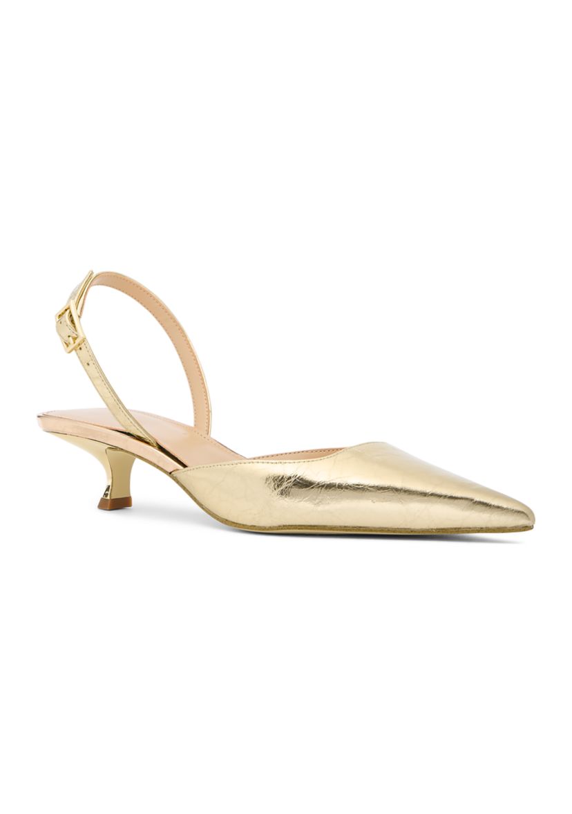 Luna Kitten Sling Pumps