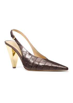MICHAEL Michael Kors Women's Electra Sling Pumps, 6.5M