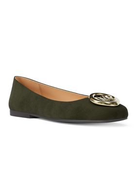 Michael Kors Women's Michael Milan Flex Ballet Flats - Green - Ballerinas - 6.5