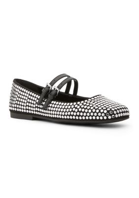 MICHAEL Michael Kors Women's Matilda Flex Ballet Flats, Black, 7M