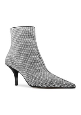 MICHAEL Michael Kors Women's Selina Heeled Booties, Black, 9.5M