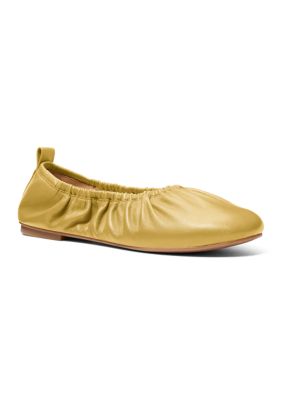MICHAEL Michael Kors Women's Ruched Ballet Flats