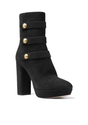 MICHAEL Michael Kors Maisie Suede Platform Ankle Boot | belk