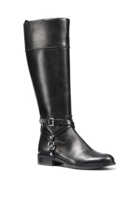 Michael michael kors heather cheap wide calf riding boots