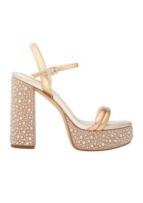 Michael kors becker block heel online sandal