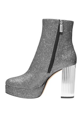 Michael kors hotsell silver boots