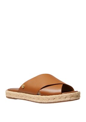 Michael kors linden slide hot sale sandals