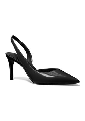 MICHAEL Michael Kors Women's Alina Flex Sling Pumps, Black, 10M