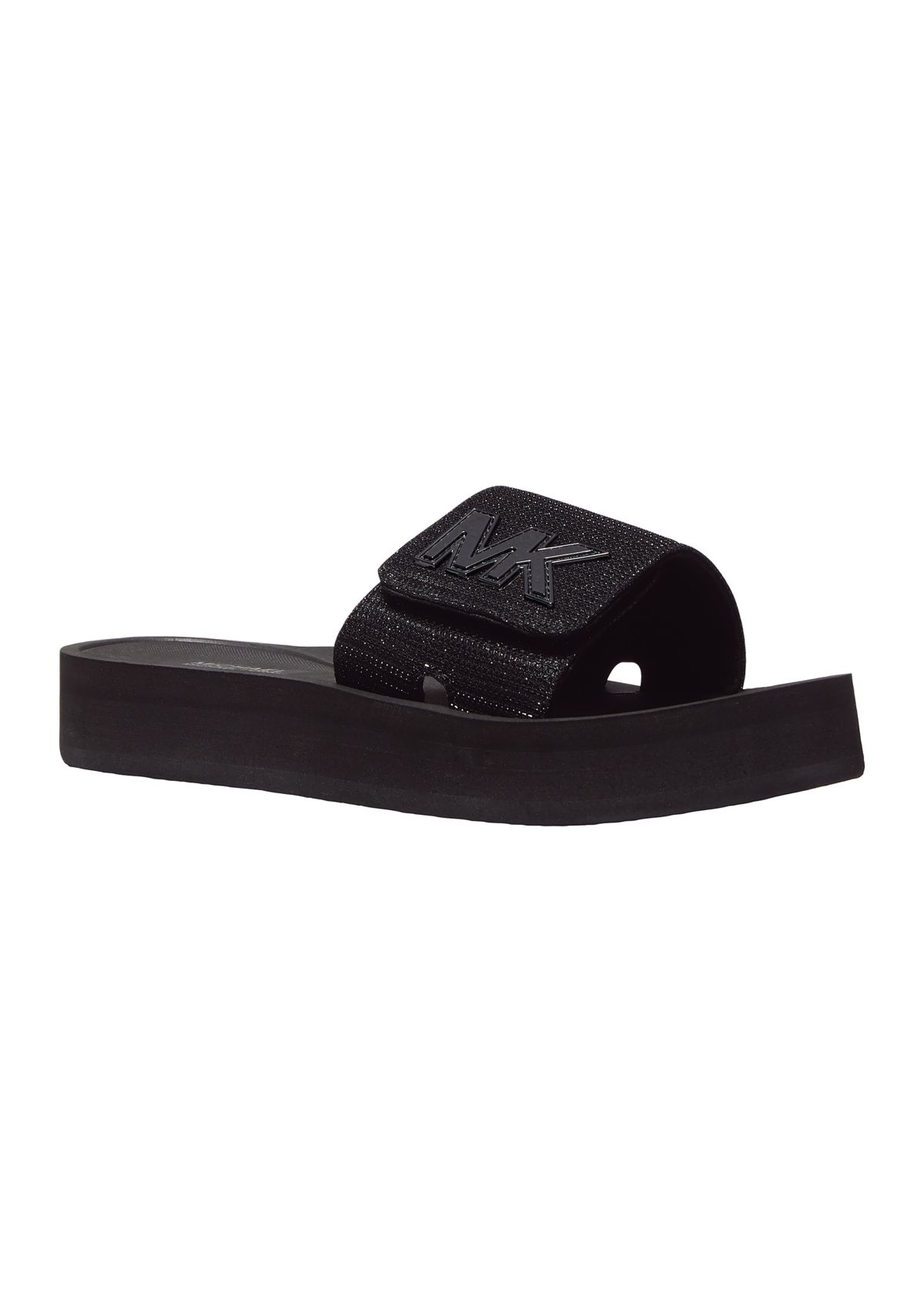 MK Platform Slide Sandals