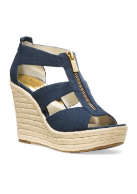 belk michael kors wedges