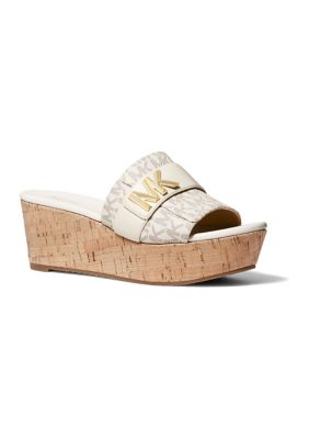 MICHAEL Michael Kors Jilly Platform Slide Sandals | belk