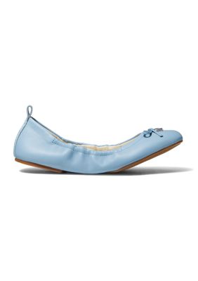 Michael kors clearance blue flat shoes