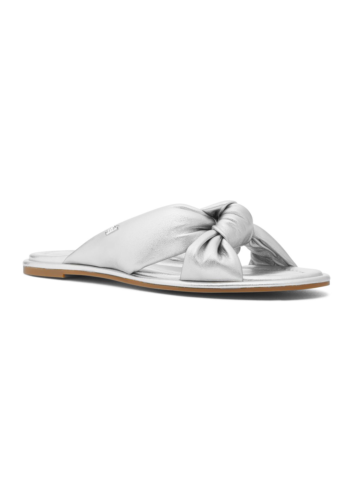 Womens Elena Flat Slide Sandals