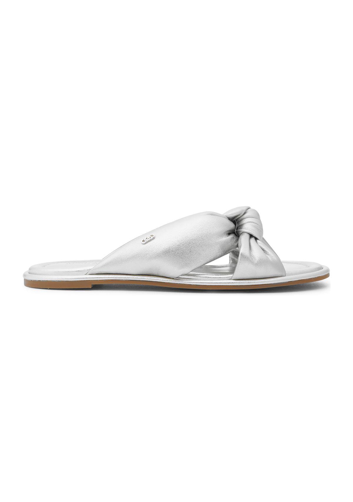 Womens Elena Flat Slide Sandals