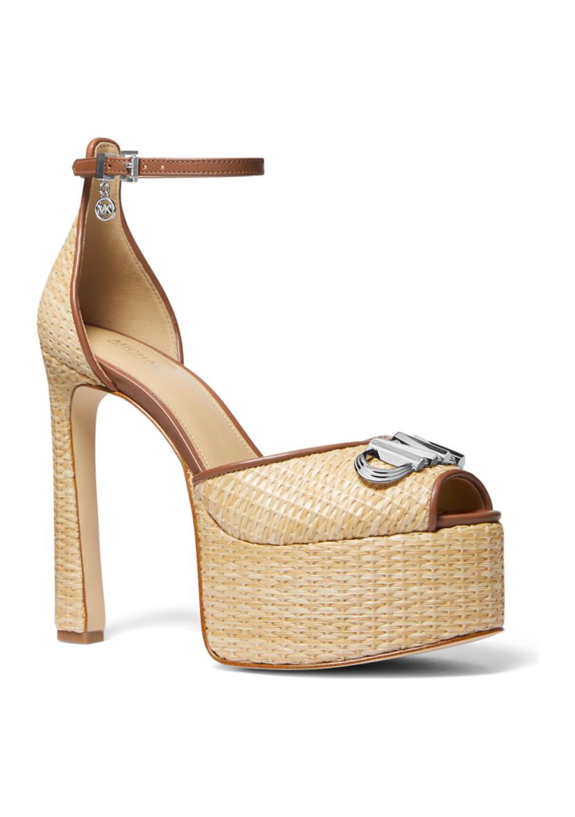 Womens Martina Peep Toe Pumps