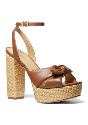 MICHAEL Michael Kors Women's Sadie Platform Sandals, 10M