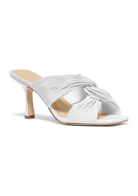 MICHAEL Michael Kors Women's Alessia Mule Heeled Sandals, 9.5M