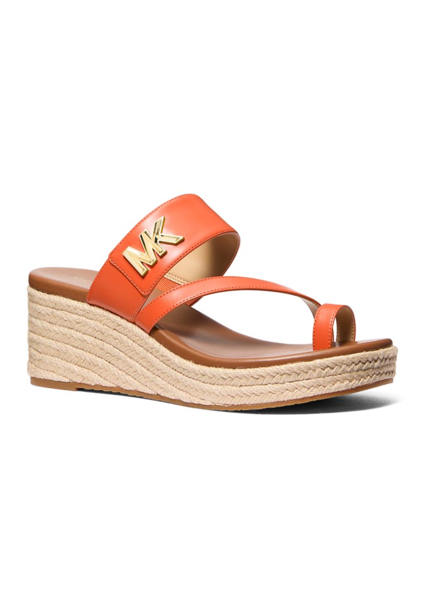 MICHAEL Michael Kors Jilly Mid Wedge Sandals | Belk