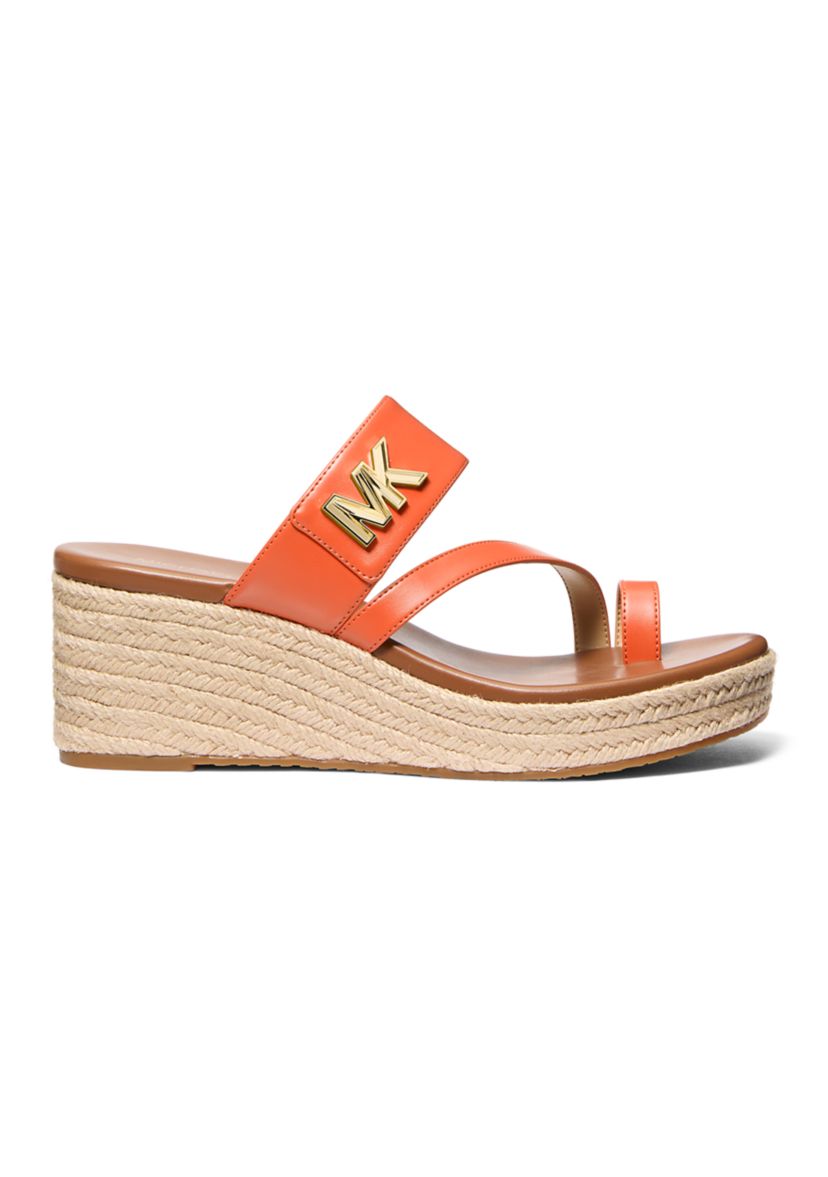 MICHAEL Michael Kors Jilly Mid Wedge Sandals | Belk