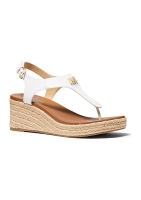 Michael michael kors laney thong sale espadrille sandals