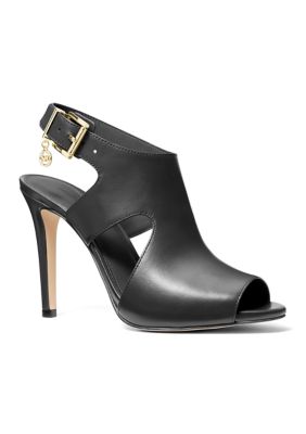 MICHAEL Michael Kors Women's Harper Heeled Sandals, Black, 7.5M