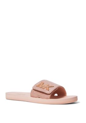 belk michael kors flip flops