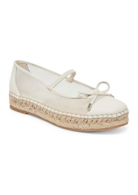 Dolce Vita Women's Cambre Flats, White, 10M