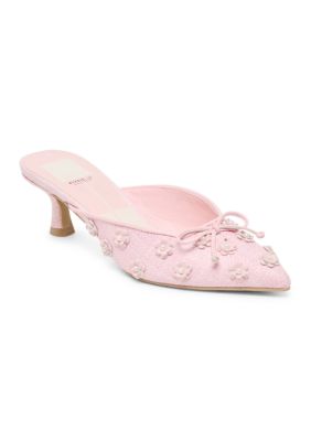 Dolce Vita Women's Camilo X Byrdies Mules, Pink, 9M