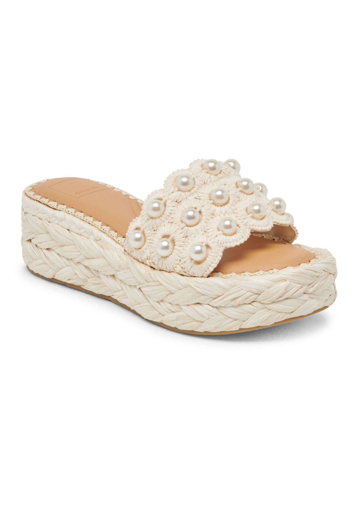 Caper Pearl Platform Sandals