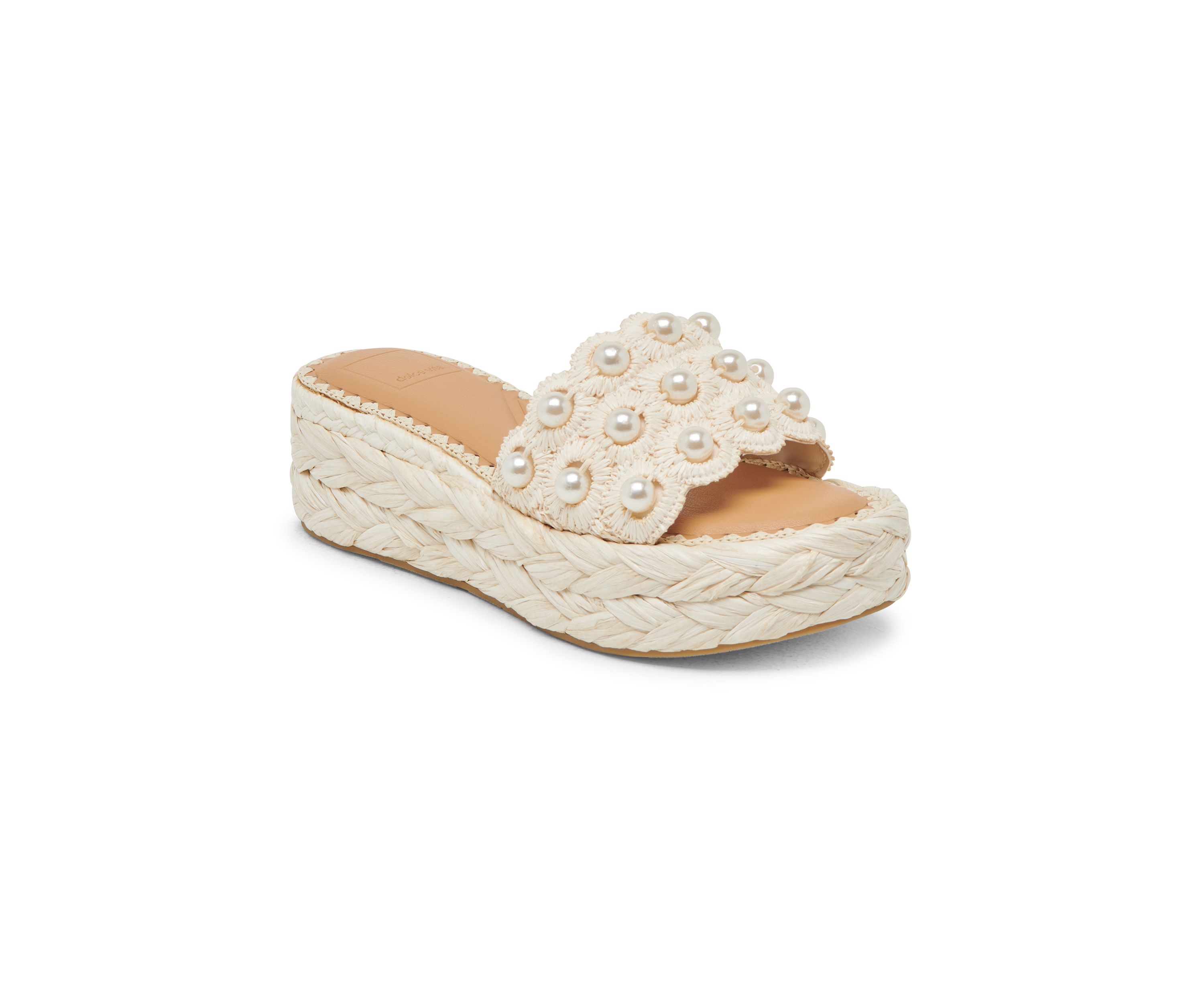 Caper Pearl Platform Sandals