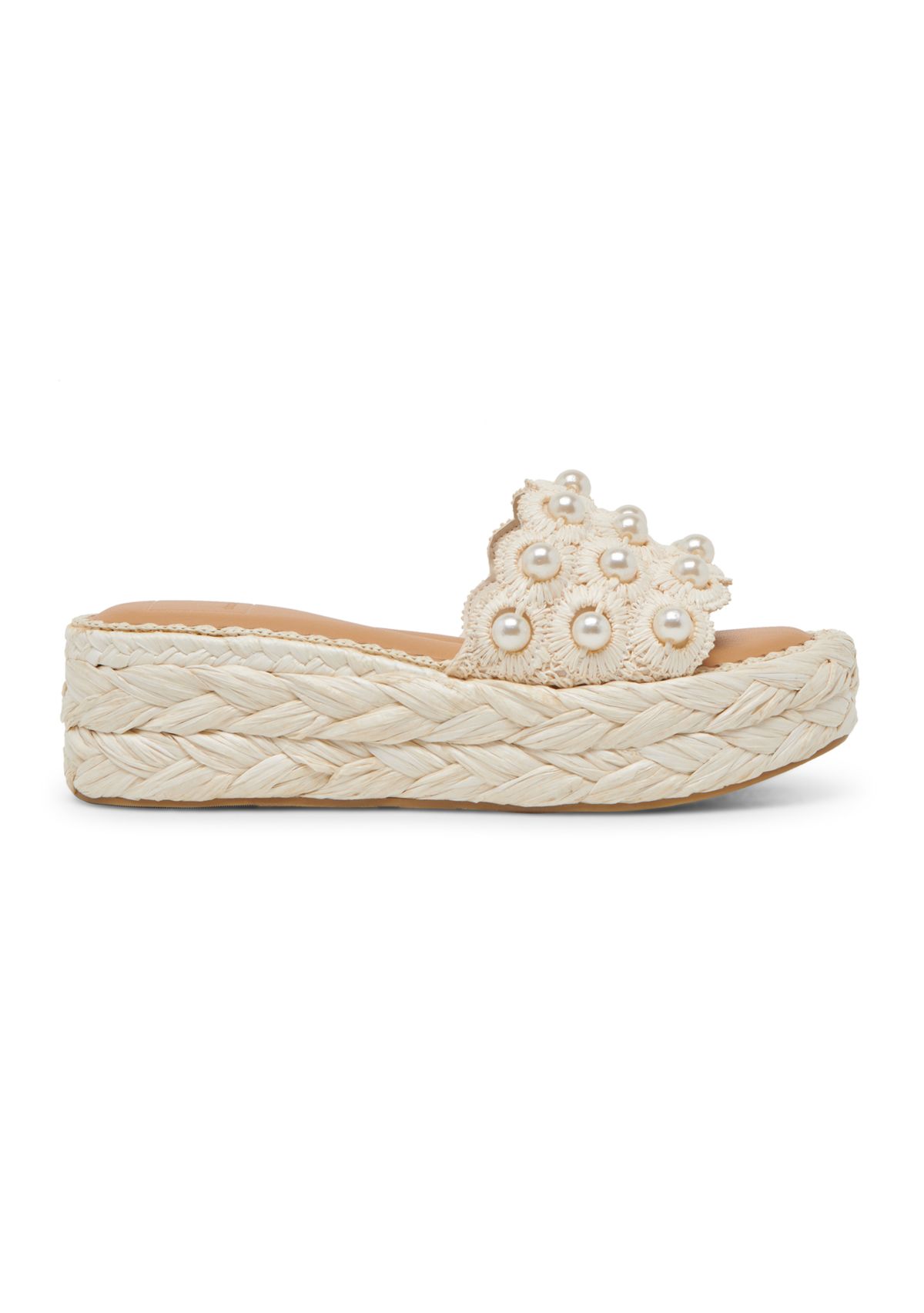 Caper Pearl Platform Sandals