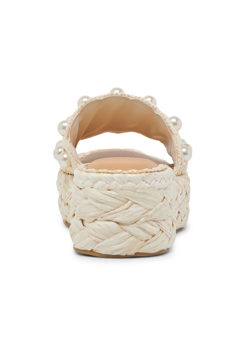 Caper Pearl Platform Sandals