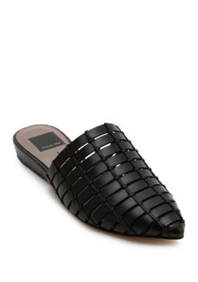 elva woven mule