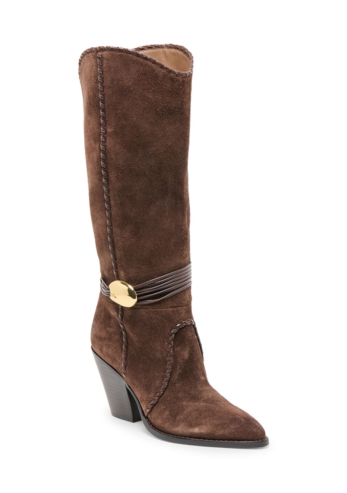Jody Western Suede Boots
