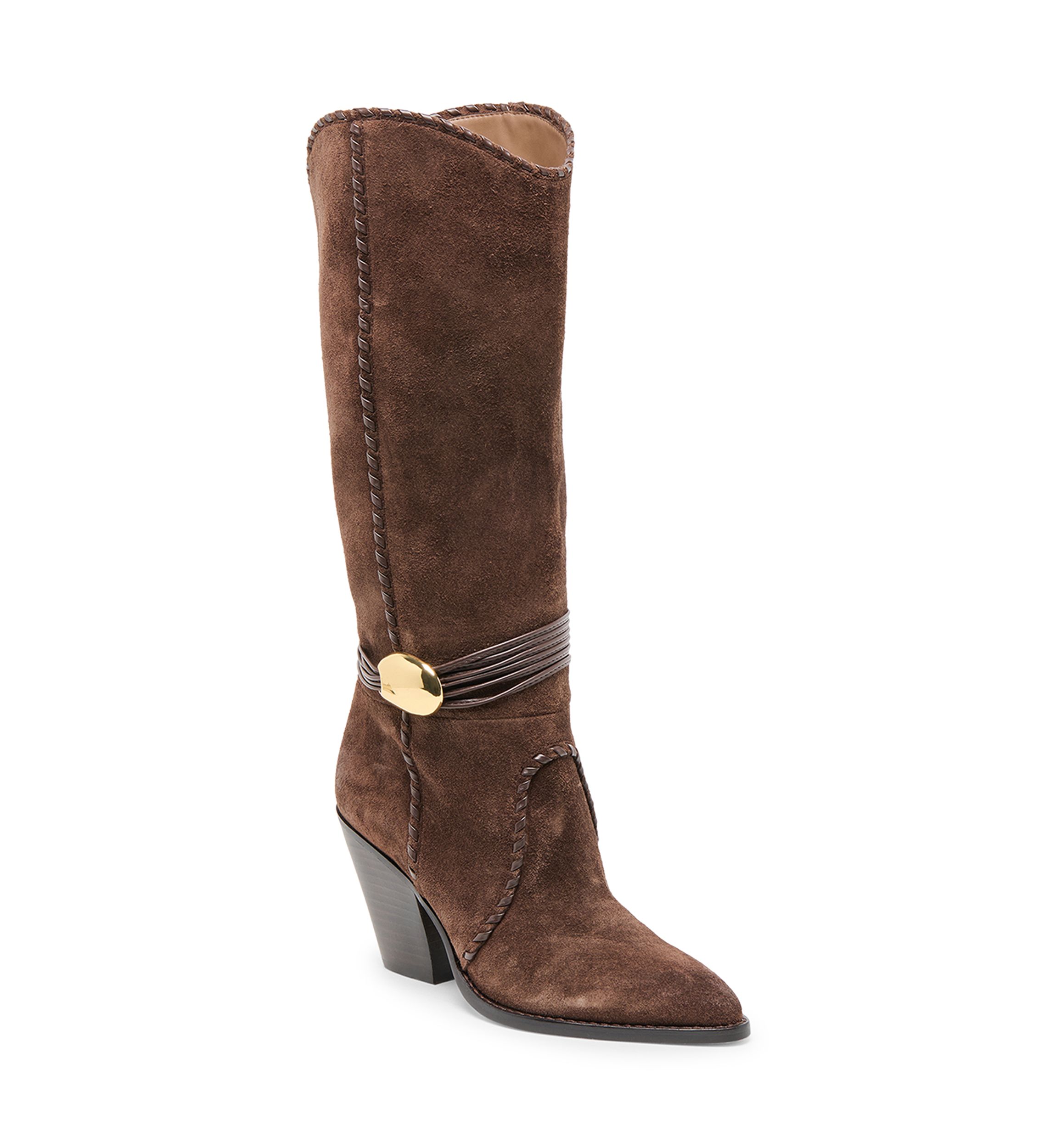 Jody Western Suede Boots