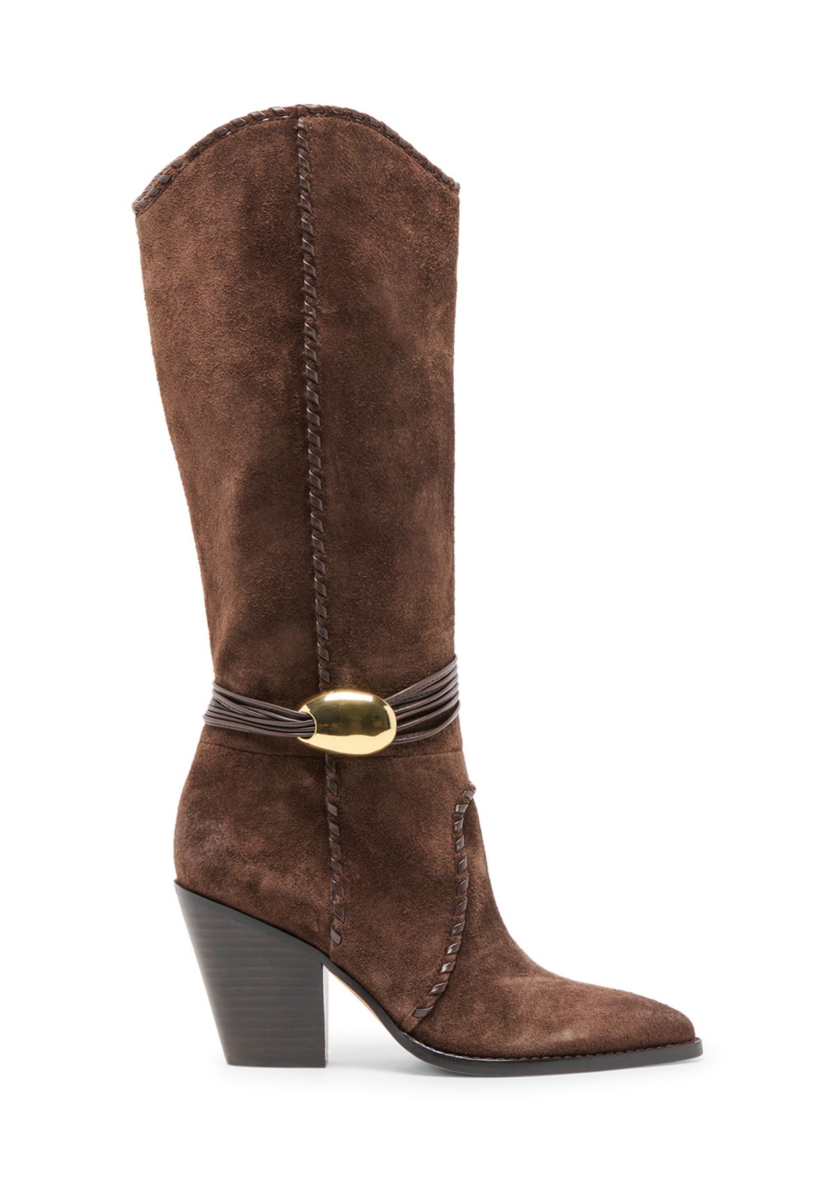 Jody Western Suede Boots
