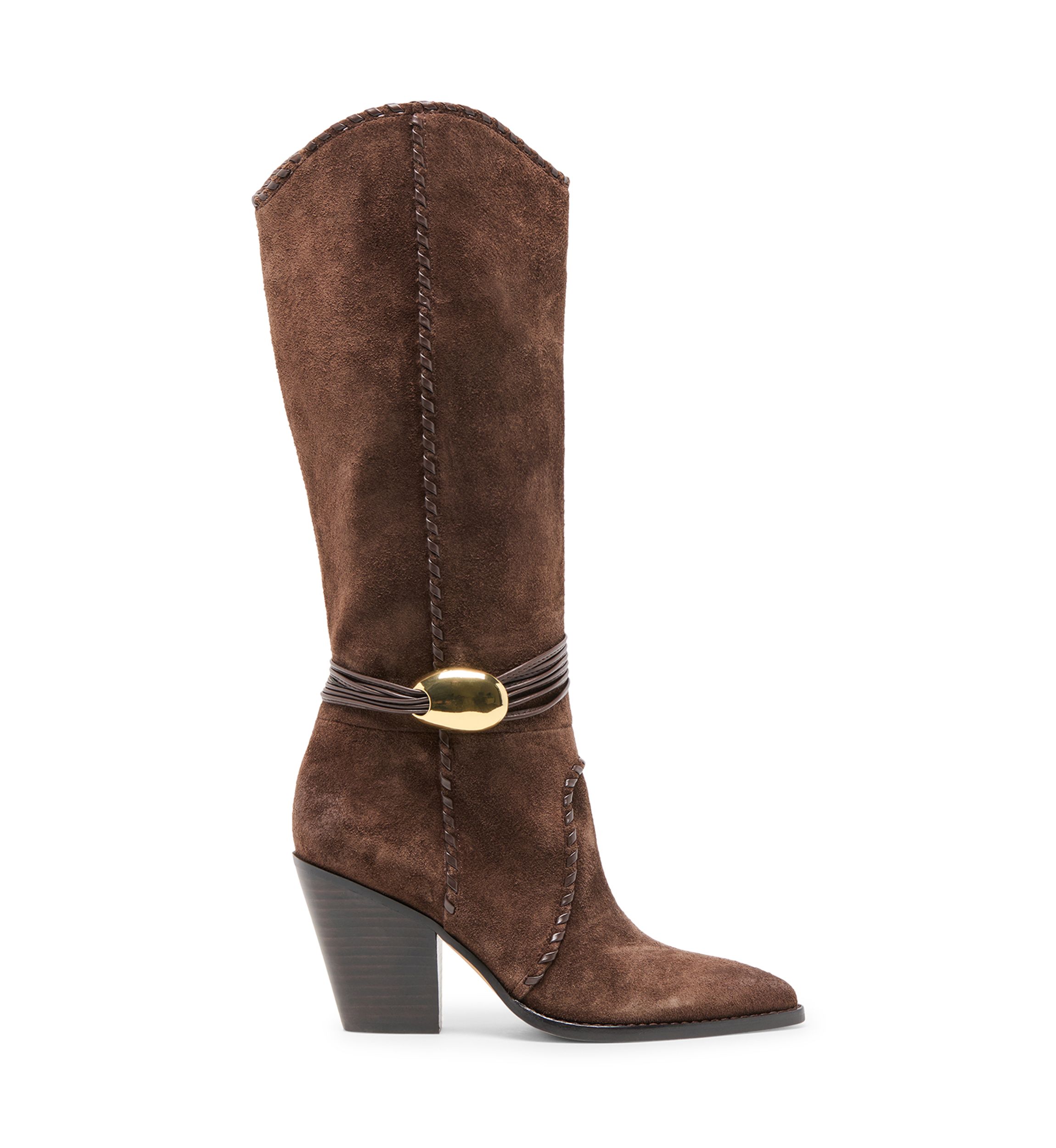 Jody Western Suede Boots