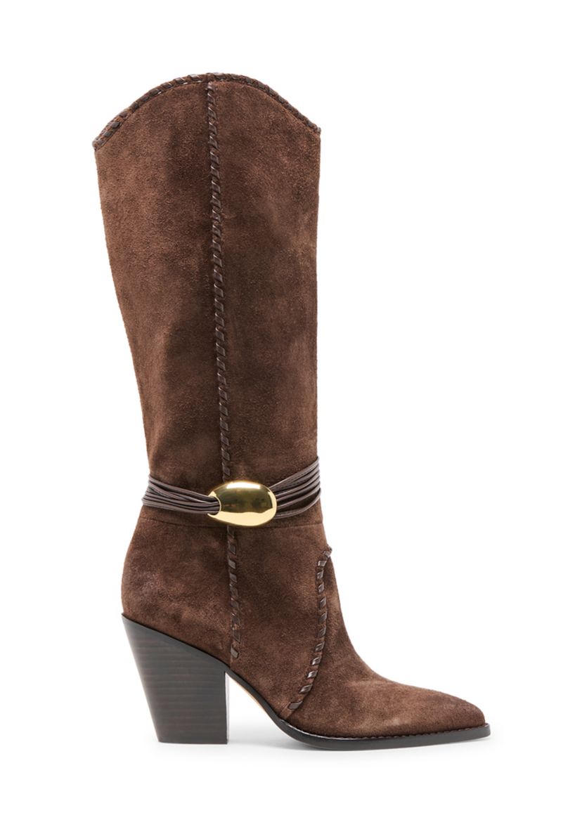 Jody Western Suede Boots