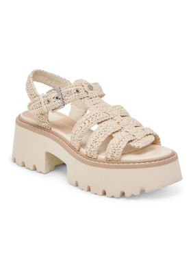 Dolce Vita Women's Lattice Sandals, 9.5M