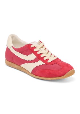 Dolce Vita Women's Limit Sneakers, Crimson, 8.5M