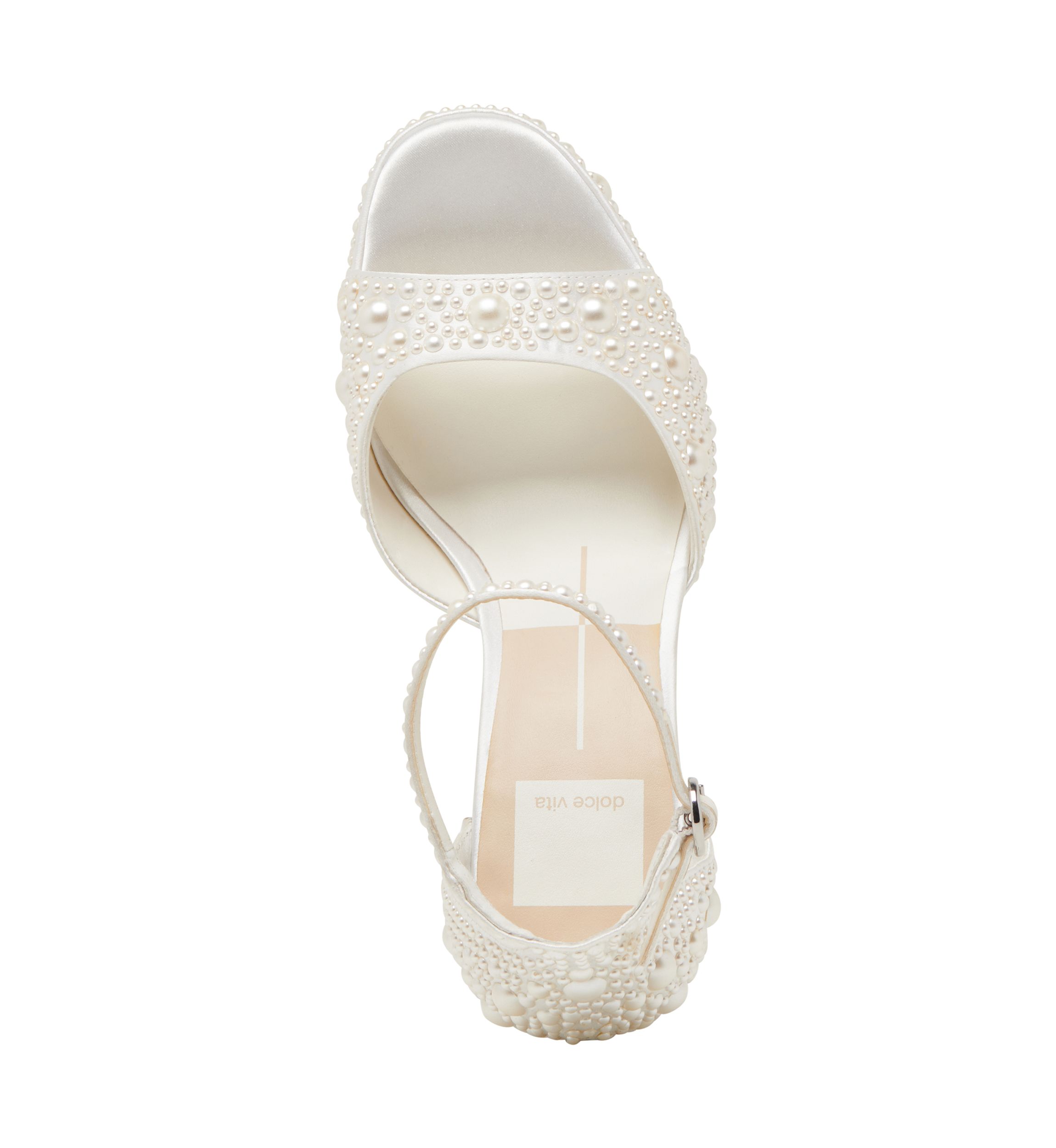 Pandro Pearl Platform Sandals