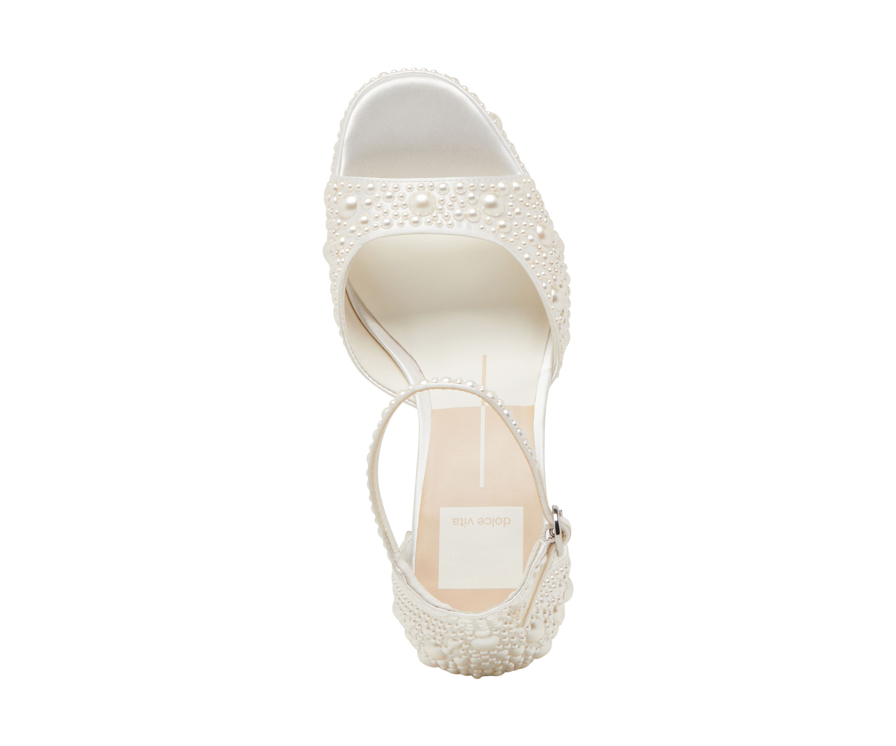Pandro Pearl Platform Sandals