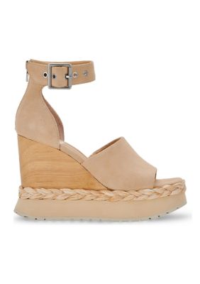 Parle Ankle Strap Wedge Sandals