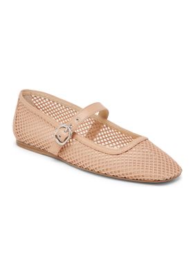 Dolce Vita Women's Rodni Mesh Mary Jane Flats, 9.5M