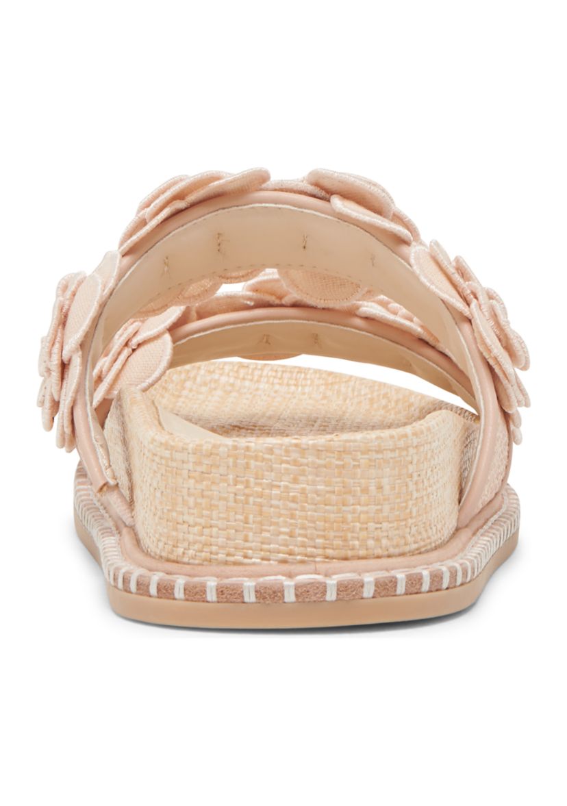 Sherla Floral Footbed Sandals