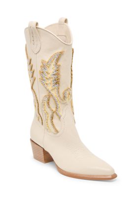 Dolce Vita Women's Vila Boots, Ivory, 10M