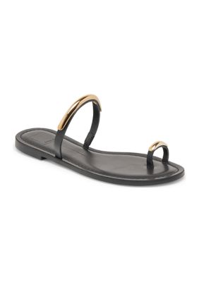 Dolce Vita Women's Wink Hardware Sandals, Black, 10M