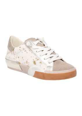 zina sneakers in white multi leather
