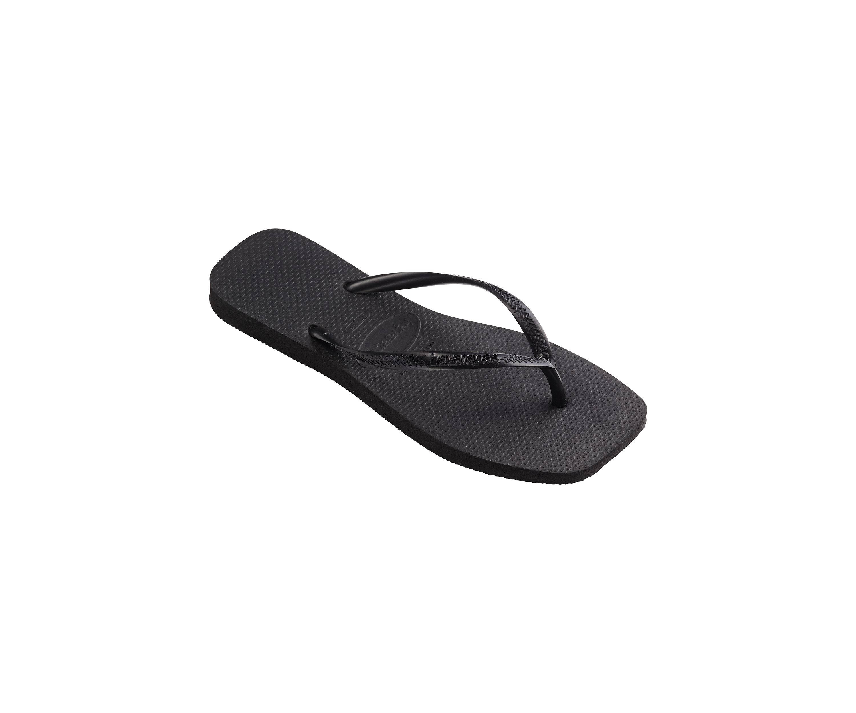 Slim Filp Flop Thong Square Toe Sandals