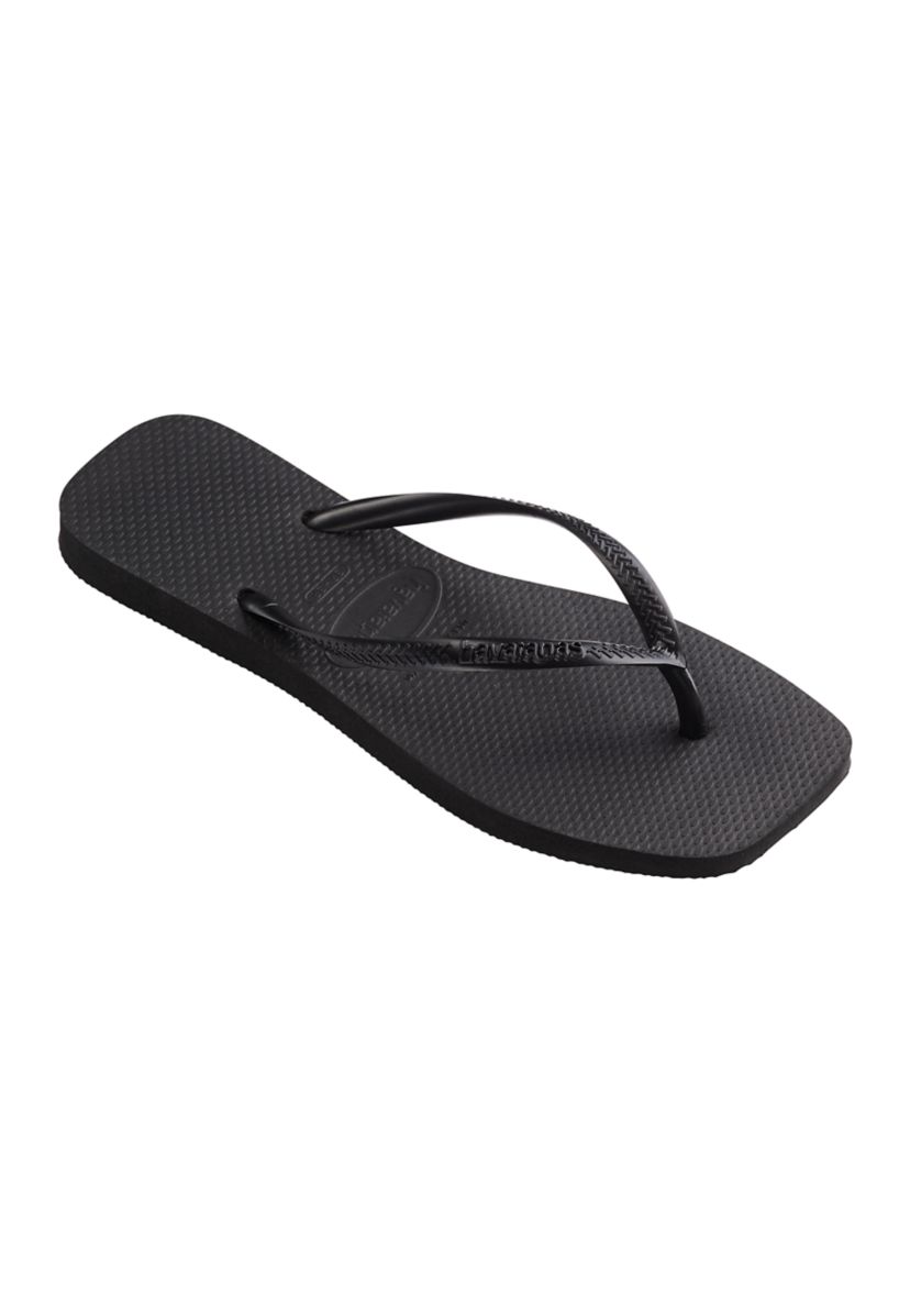 Slim Filp Flop Thong Square Toe Sandals